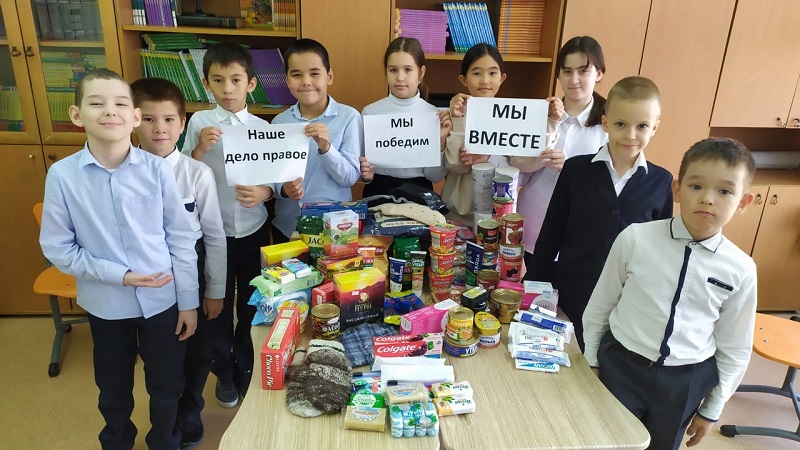 Всроссийская акция &amp;quot;Посылка солдату&amp;quot;..